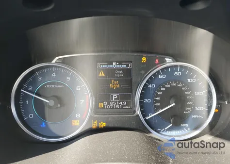 2017 Subaru Crosstrek Premium z USA, uszkodzony, nr VIN JF2GPADC5HH247789